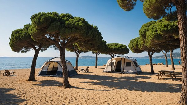 Découvrez le luxe du camping dans le golf de saint tropez