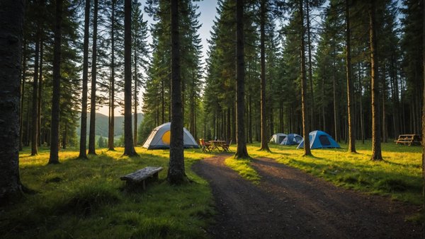 Escapade nature au camping 4 étoiles en auvergne