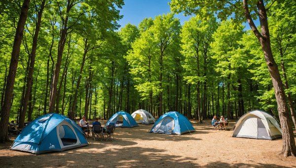 Les meilleures destinations de camping en France pour les amoureux de la nature