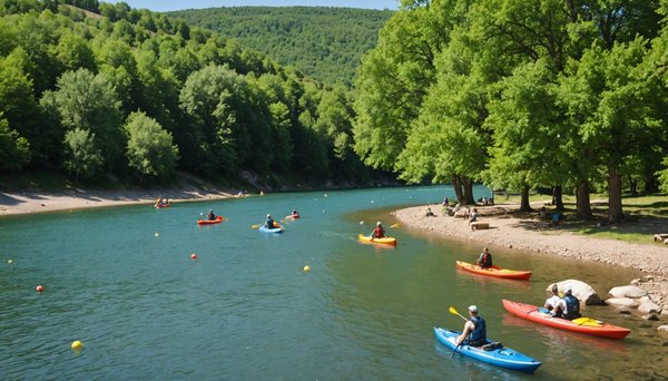 Les meilleures activités aquatiques dans les campings de l'aveyron à découvrir