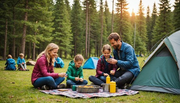 Activités et jeux pour divertir toute la famille lors de vos escapades en camping