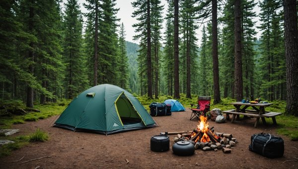Les équipements essentiels pour un camping réussi