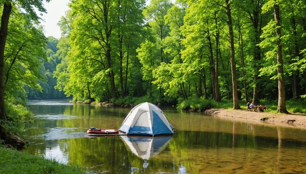 Où trouver les meilleurs campings nature en dordogne, au bord de la rivière ou dans la forêt ?