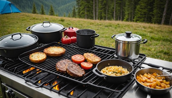 Quels sont les équipements de cuisine à prévoir pour cuisiner facilement en camping quand on part en famille ?