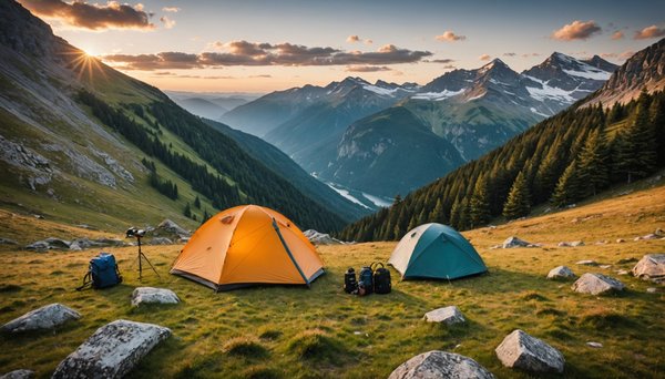 Guide des destinations montagneuses pour des vacances camping et randonnée