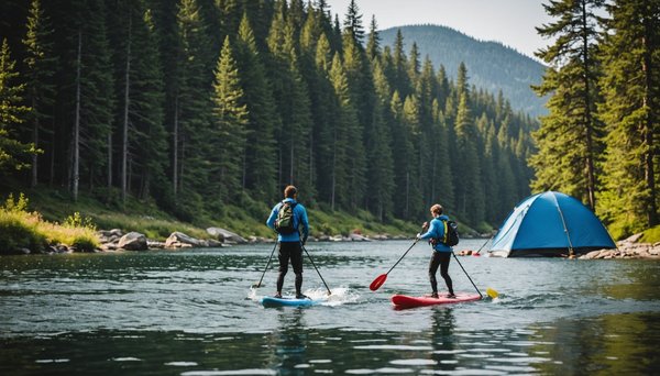Où pratiquer des sports nautiques en camping ?