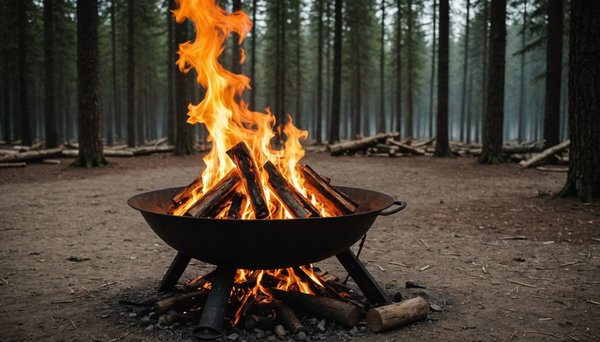 Comment allumer un feu de camp sans danger ?