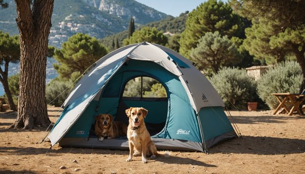Où camper avec son chien dans le sud de la france ?