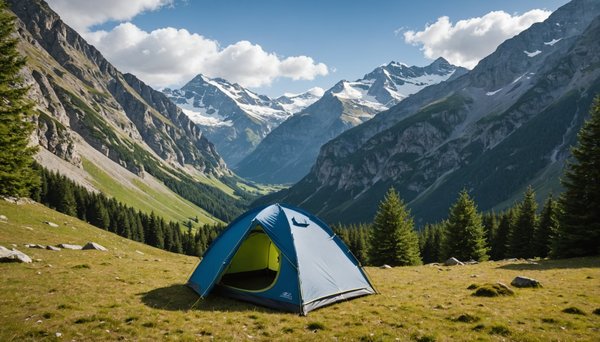 Explorer les hautes montagnes françaises en camping