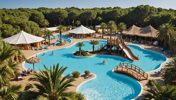 Camping parc aquatique vendée informations : détente